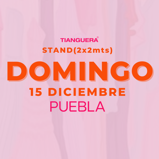 𝟮𝘅𝟮 𝗦𝗧𝗔𝗡𝗗 - DOMINGO PUEBLA